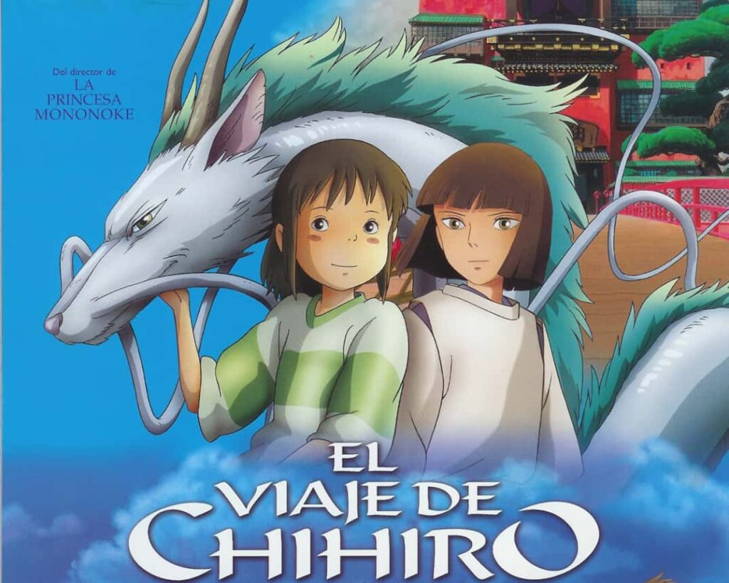 El viaje de Chihiro en el top 3 de películas de magia